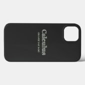 微積分に狂わされる数学ユーモア Case-Mate iPhoneケース (裏面 (横))