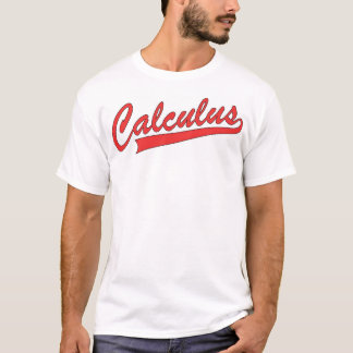 微積分の野球のワイシャツ Tシャツ