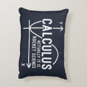 微積分は実際にそのロケット科学おもしろい数学 アクセントクッション (裏面(縦))