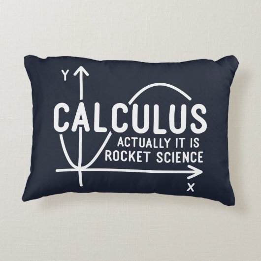 微積分は実際にそのロケット科学おもしろい数学 アクセントクッション (裏面)