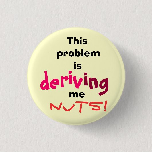 微積分ボタン4 缶バッジ (正面)