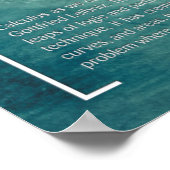 微積分 – 数学ポスター ポスター (角)