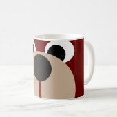 微笑くま コーヒーマグカップ (正面右)