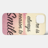 微笑する理由が常にあります Case-Mate iPhoneケース (裏面 (横))