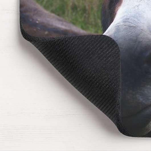 微笑のろばのマウスパッド マウスパッド (コーナー)