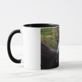 微笑のろばのマグ マグカップ (左)