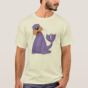 微笑のアシカのワイシャツ Tシャツ