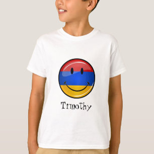 微笑のアルメニアの旗 Tシャツ