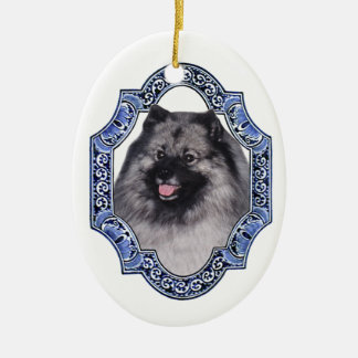 微笑のオランダ人男性のオーナメント セラミックオーナメント