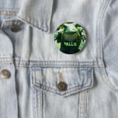 微笑のカエル、こんにちはボタン 缶バッジ (インサイチュ)