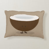 微笑のココナッツ アクセントクッション (裏面)