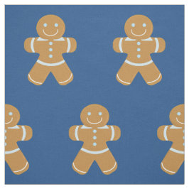 微笑のジンジャーブレッドマン ファブリック