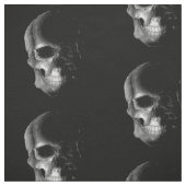 微笑のスカルの骨組 ファブリック (見本)