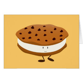 微笑のチョコチップクッキーサンドイッチ