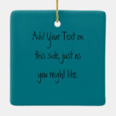 微笑のトンボ セラミックオーナメント (裏面)