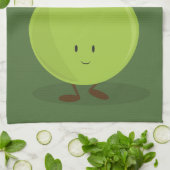 微笑のナシ キッチンタオル (折り畳み)