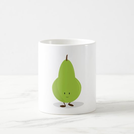 微笑のナシ コーヒーマグカップ (中央)