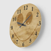 微笑のハバナ ラージ壁時計 (傾斜)