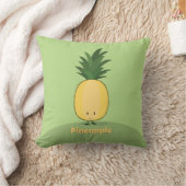 微笑のパイナップル|装飾用クッション クッション (ブランケット)