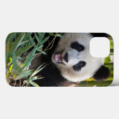 微笑のパンダのポートレート Case-Mate iPhoneケース (裏面 (横))