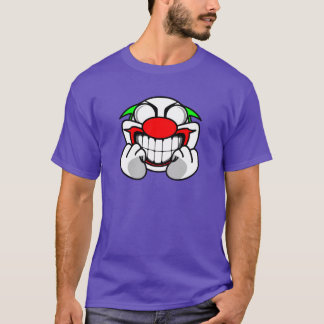 微笑のピエロ(紫色) Tシャツ