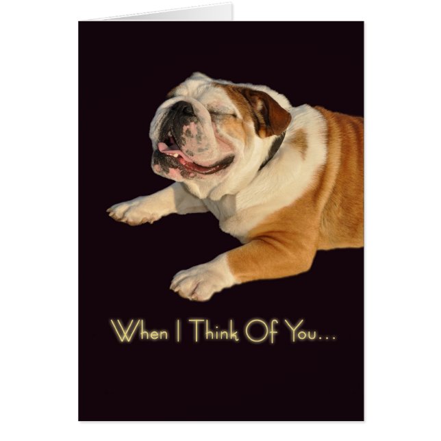 微笑のブルドッグ (正面)