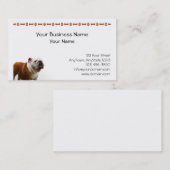 微笑のブルドッグ 名刺 (正面/裏面)