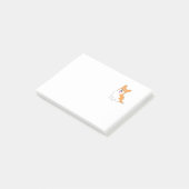 微笑のペンブロークのウェルシュコーギーの漫画 ポストイット (アングル)