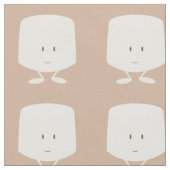 微笑のマシュマロ ファブリック (クローズアップ)