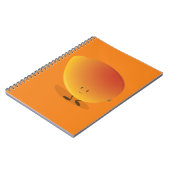 微笑のマンゴのキャラクター ノートブック (左側)