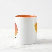 微笑のマンゴのキャラクター マグカップ (中央)