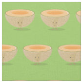 微笑のメロン ファブリック (クローズアップ)