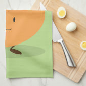 微笑のモモ キッチンタオル (四つ折り)