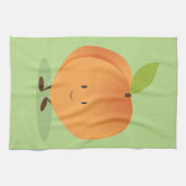 微笑のモモ キッチンタオル (横)