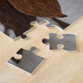 微笑のヤギのパズル ジグソーパズル (側面)