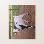 微笑のヤギ ジグソーパズル (縦)