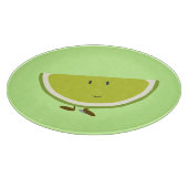 微笑のライムの切れ カッティングボード (角)