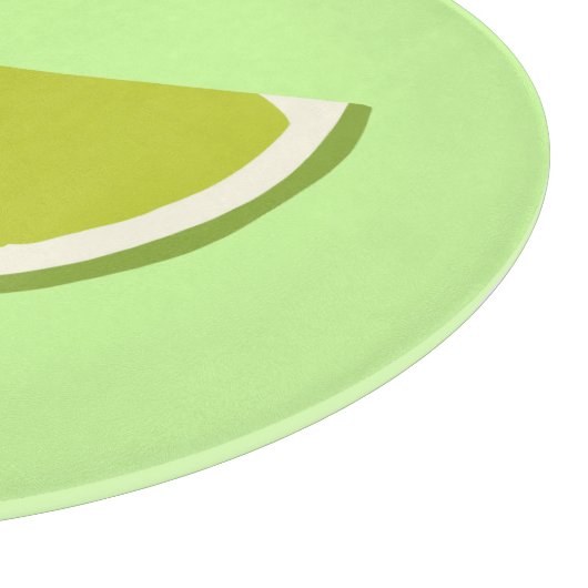 微笑のライムの切れ カッティングボード (角)