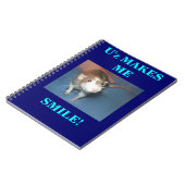 微笑のラットのノート ノートブック (左側)