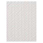 微笑のラマパターン テーブルクロス (正面)