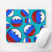 微笑のロシアのな旗 マウスパッド (マウス)