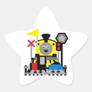 微笑の列車 星シール