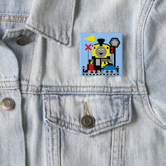 微笑の列車 缶バッジ (インサイチュ)