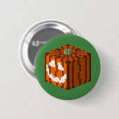 微笑の南瓜 缶バッジ (正面&裏面)