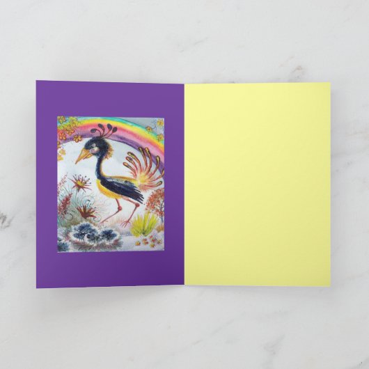 微笑の太陽 カード (内部)