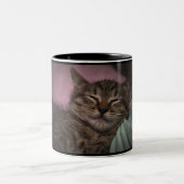 微笑の子ネコ ツートーンマグカップ (中央)