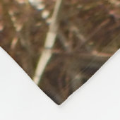 微笑の小型ブタのフリースブランケット、媒体 フリースブランケット (角)