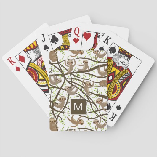 微笑の怠惰パターン トランプ (裏面)