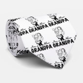 微笑の新しい祖父のTシャツおよびギフト ネクタイ (ロール)