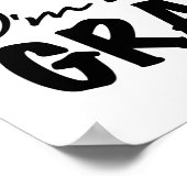 微笑の新しい祖父のTシャツおよびギフト ポスター (角)